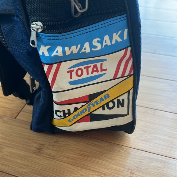 Vintage One of a Kind Rare Motorsports Bag Backpack Carry On Rare - Picture 3 of 10